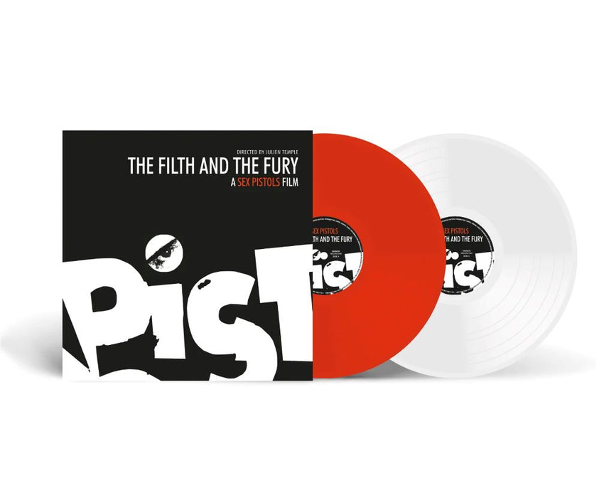 Sex Pistols The Filth & The Fury Vinyl LP Red & White Colour RSD 2024