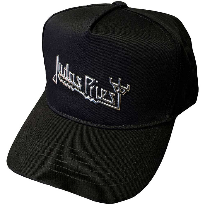 Judas Priest Sonic Sliver Fork Logo Black Baseball Cap Hat