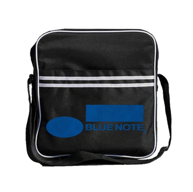 Blue Note Logo Striped Messenger Bag