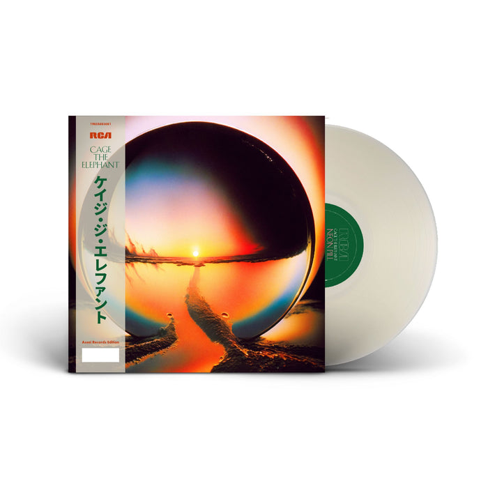 Cage the Elephant Neon Pill Vinyl LP Assai Obi Edition Milky Clear Colour 2024