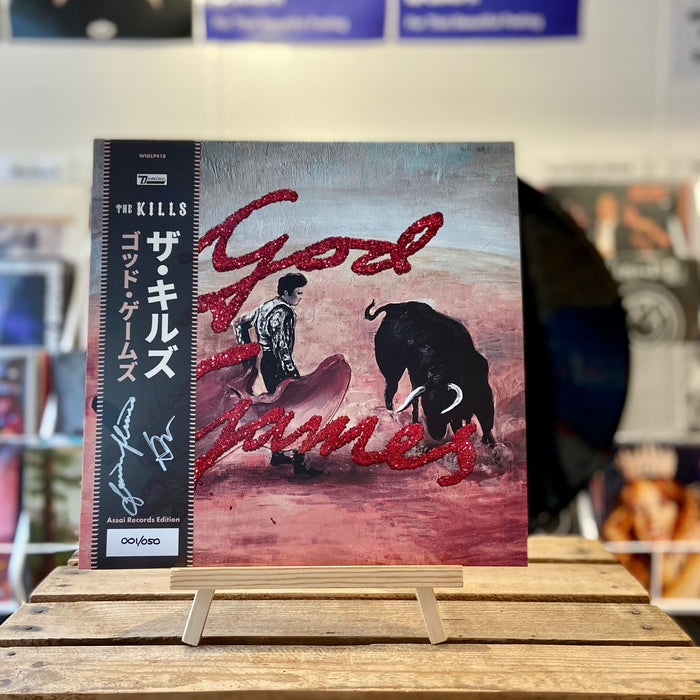 The Kills God Games Vinyl LP Signed Assai Obi Edition 2023