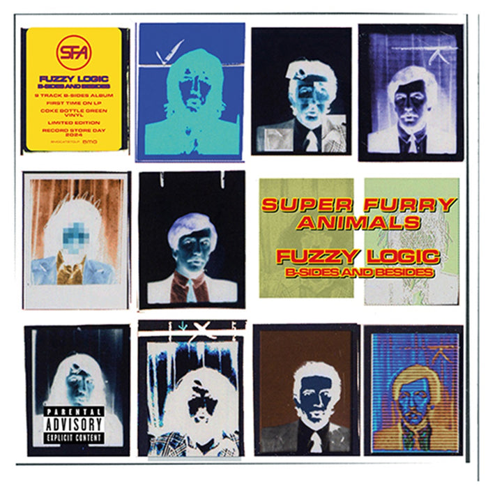 Super Furry Animals Fuzzy Logic (B-Sides & Besides) Vinyl LP Green Colour RSD 2024