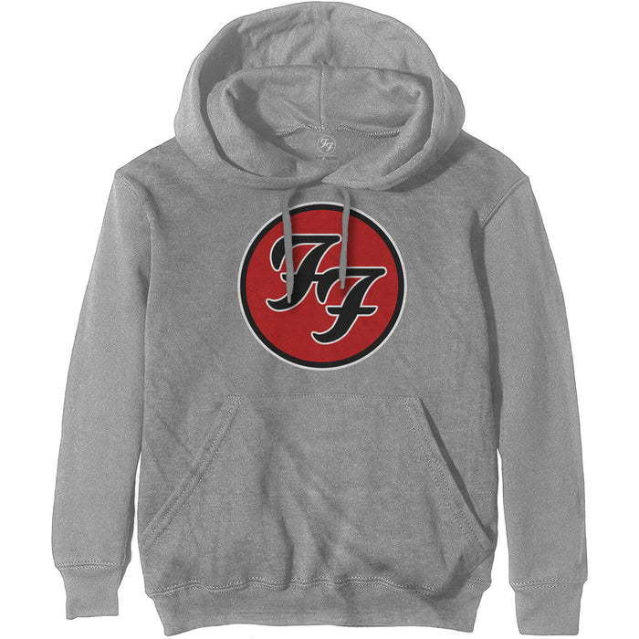 Foo Fighters Logo Grey Large Unisex Hoodie