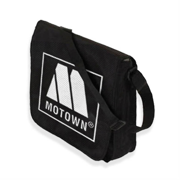 Motown Logo Flaptop Messenger Bag New with Tags