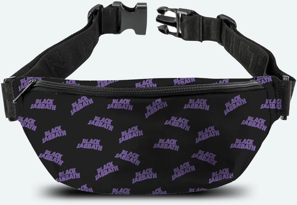 Black Sabbath Logo Pattern Bum Bag New with Tags