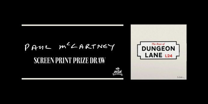 Paul McCartney Screen Print Prize Draw