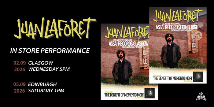 Juan Laforet Assai Records Glasgow and Edinburgh