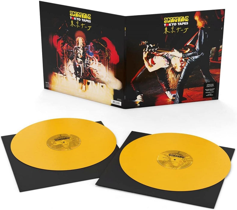 Scorpions Tokyo Tapes Vinyl LP Yellow 2023