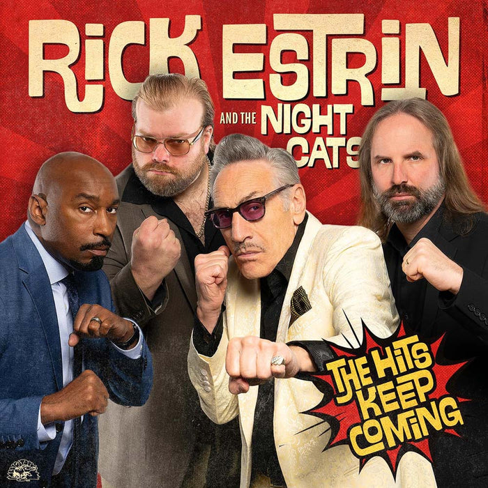 Rick Estrin & The Nightcats The Hits Keep Coming Vinyl LP Translucent Red Colour 2024