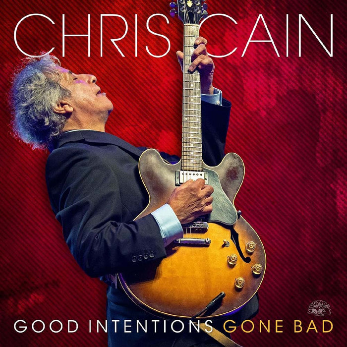 Chris Cain Good Intentions Gone Bad Vinyl LP Red Translucent Colour 2024