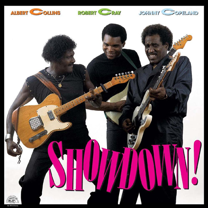 Albert Collins / Robert Cray / Johnny Copeland Showdown! Vinyl LP Clear Colour Due Out 29/11/24