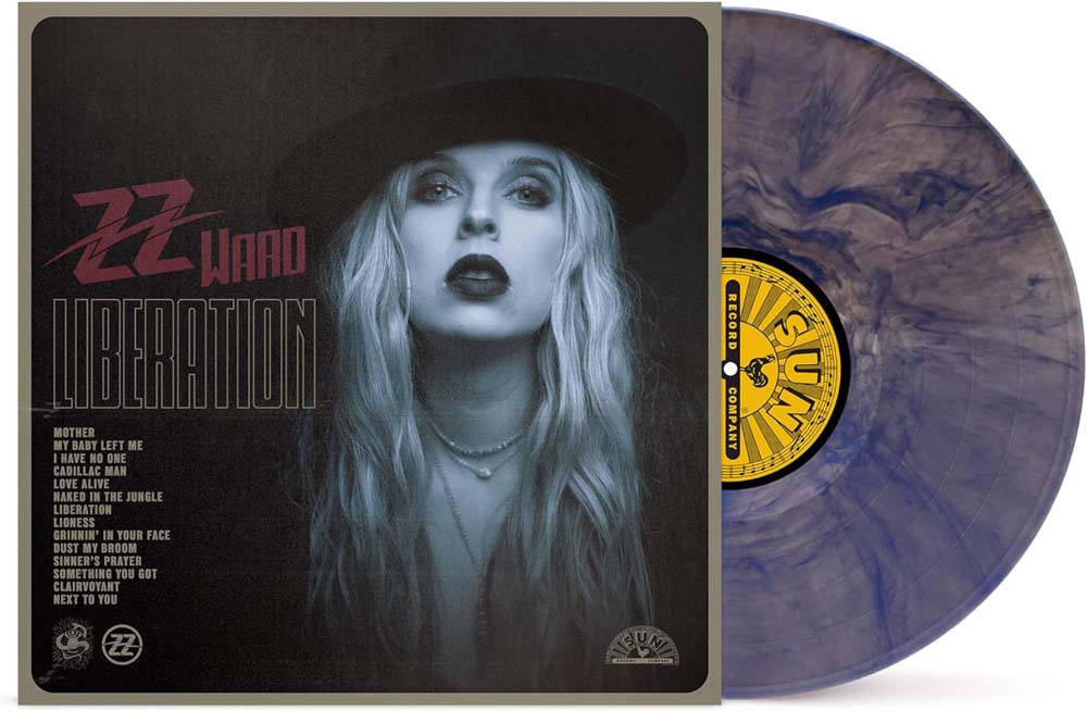 ZZ Ward Liberation Vinyl LP Psychedelic Waves Colour 2025