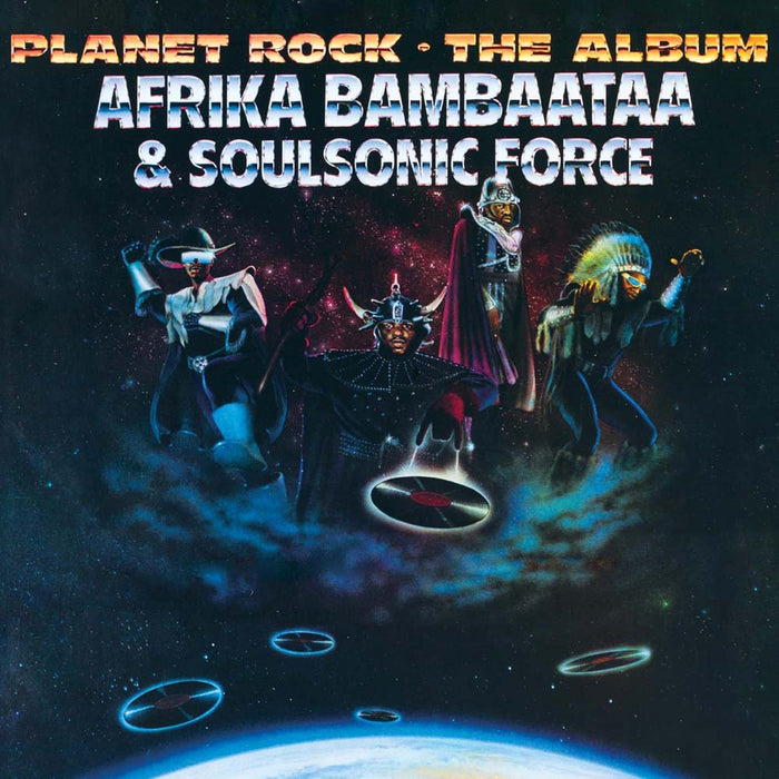 Afrika Bambaataa & Soulsonic Force Planet Rock - The Album Vinyl LP Clear w/3 Colour Splatter 2024