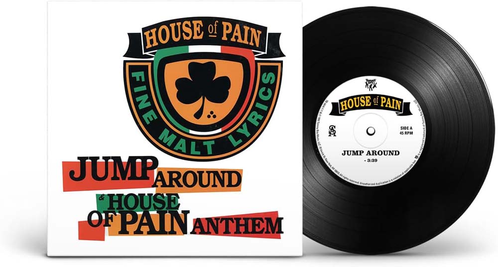 House Of Pain Jump Around/House Of Pain Anthem 7" Vinyl Single 2025