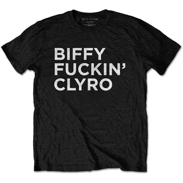 Biffy Clyro Biffy Fuckin Clyro Black Large T-Shirt