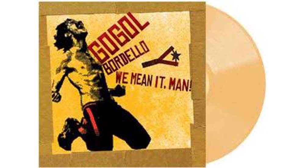 Gogol Bordello We Mean It, Man! Vinyl LP Indies Transparent Beer Colour 2026