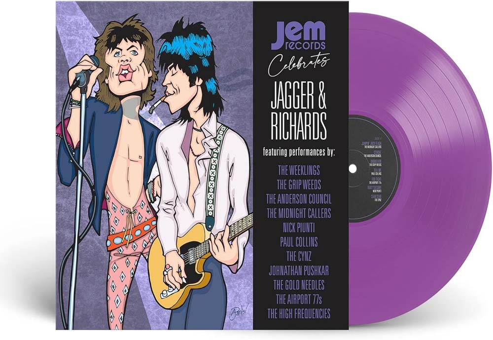 Jem Records Celebrates Jagger & Richards Vinyl LP 2024