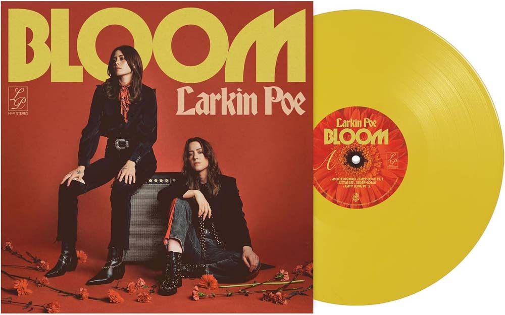 Larkin Poe Bloom Yellow Vinyl LP Due Out 24/01/25