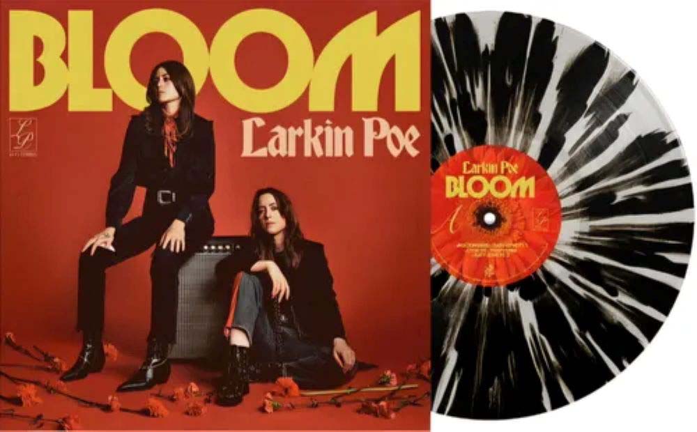 Larkin Poe Bloom Vinyl LP Black & White Splatter Due Out 24/01/25