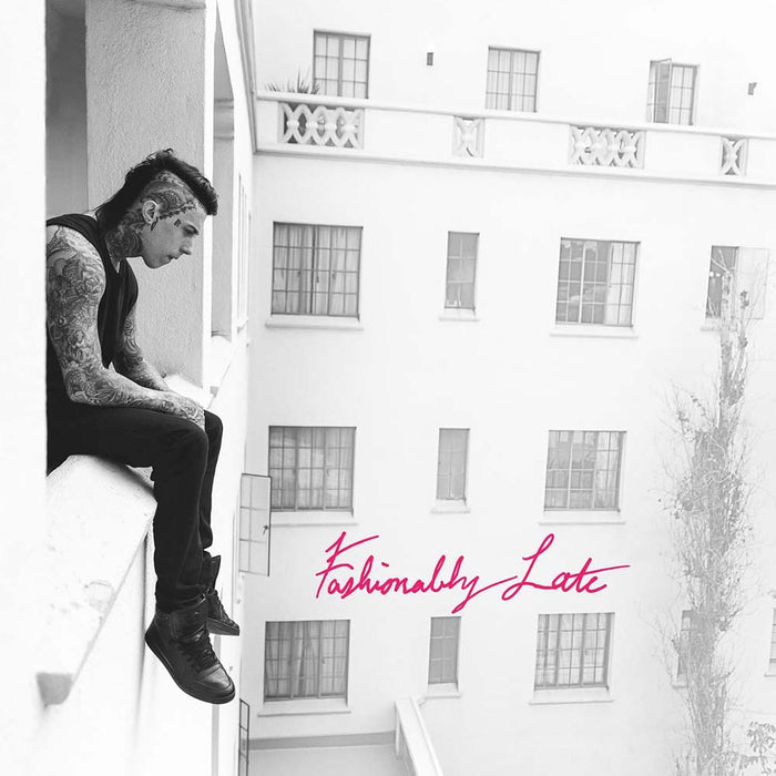 Falling In Reverse Fashionably Late Vinyl LP Clear/Pink Splatter Colour 2023