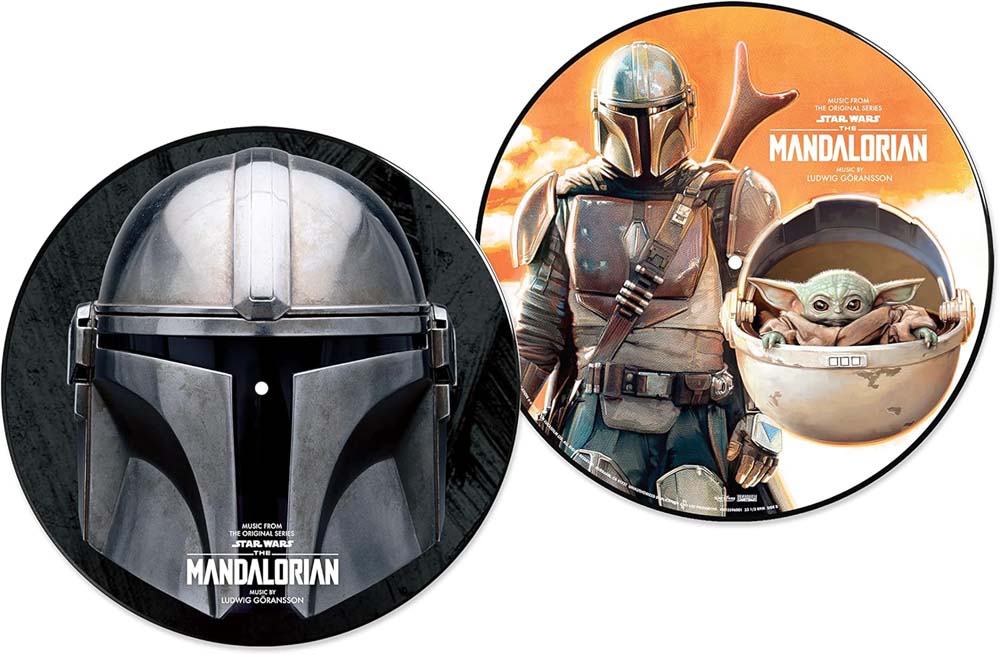 Ludwig Gransson Music From The Mandalorian Season 1 Vinyl LP Picture Disc 2022