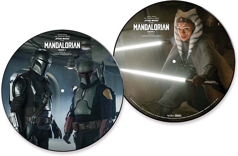 Ludwig Gransson Music From The Mandalorian Season 2 Vinyl LP Picture Disc 2022