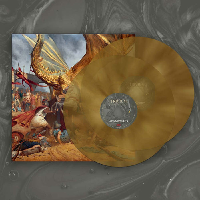 Trivium In The Court Of The Dragon Vinyl LP Yellow Colour 2022