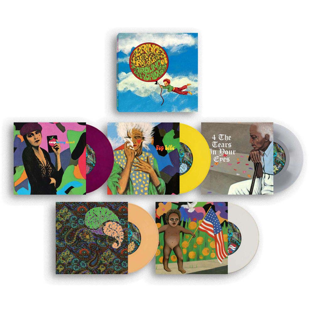 つ*ー様 Prince The Singles Collection 4CD Prince & The Revolution Around The World In A Day - The Singles