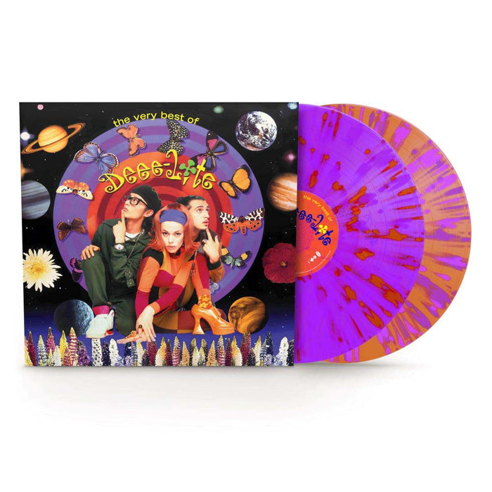 Deee-Lite The Very Best Of Deee-Lite Vinyl LP Purple & Orange Splatter Colour Vinyl LP Black Friday 2025