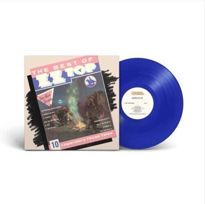 ZZ Top The Best Of ZZ Top Vinyl LP Indies Blue Colour 2024