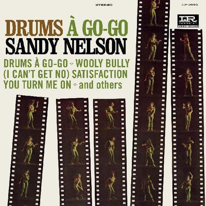 Sandy Nelson Drums A Go-Go Vinyl LP Green Colour 2024