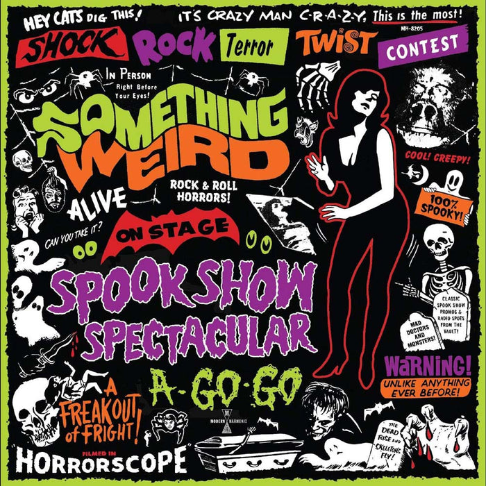 Something Weird Spook Show Spectacular A-Go-Go Vinyl LP Orange Colour 2023