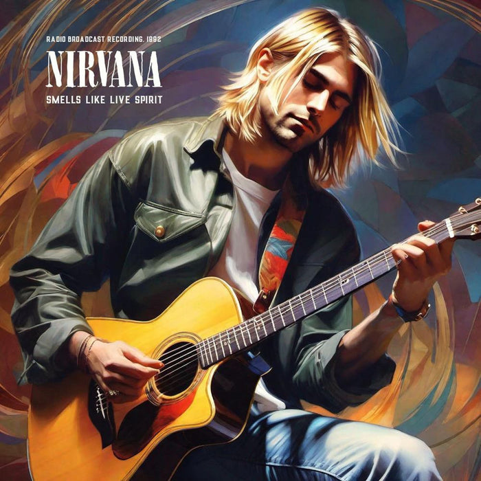 Nirvana Smells Like Live Spirit / Radio Broadcast Vinyl LP Blue Colour 2025