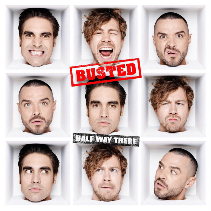 Busted Half Way There Vinyl LP Red Colour 2019