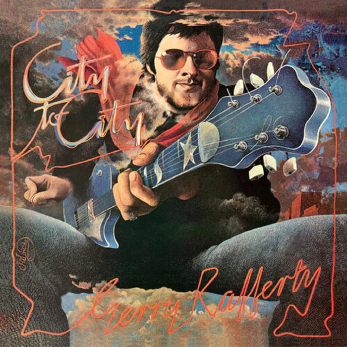 Gerry Rafferty City To City Vinyl LP Orange Colour 2023