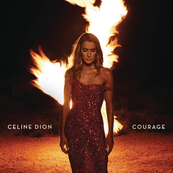 Celine Dion Courage Vinyl LP Translucent Ruby Colour 2020