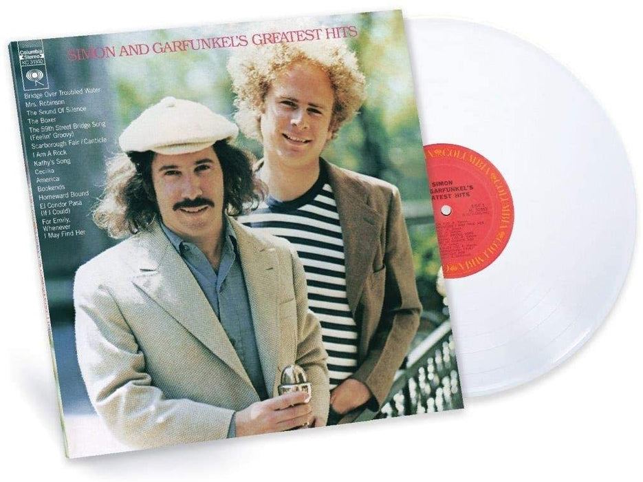 Simon & Garfunkel Greatest Hits Vinyl LP White Colour 2021