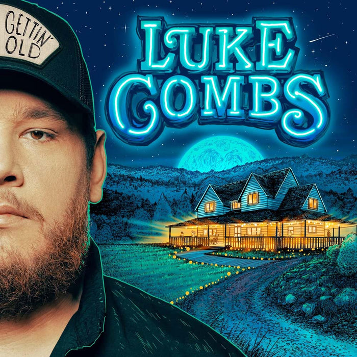 Luke Combs Gettin' Old Vinyl LP Opaque White Colour 2023