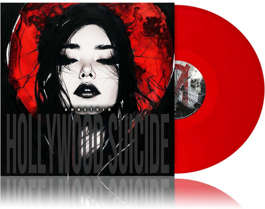 Ghostkid Hollywood Suicide Vinyl LP Transparent Red 2024