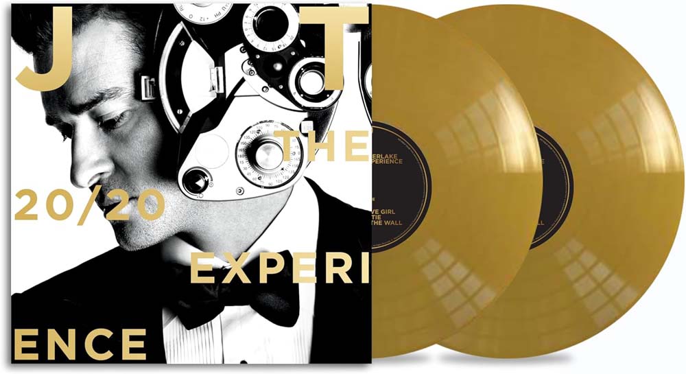 Justin Timberlake The 20/20 Experience Vinyl LP Gold Colour 2024