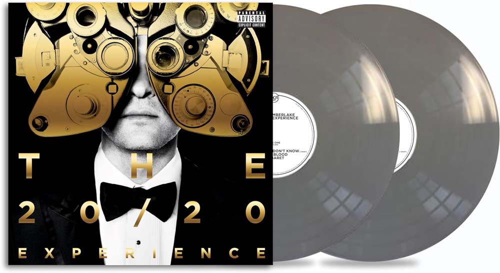 Justin Timberlake The 20/20 Experience 2 Of 3 Vinyl LP Silver Colour 2024