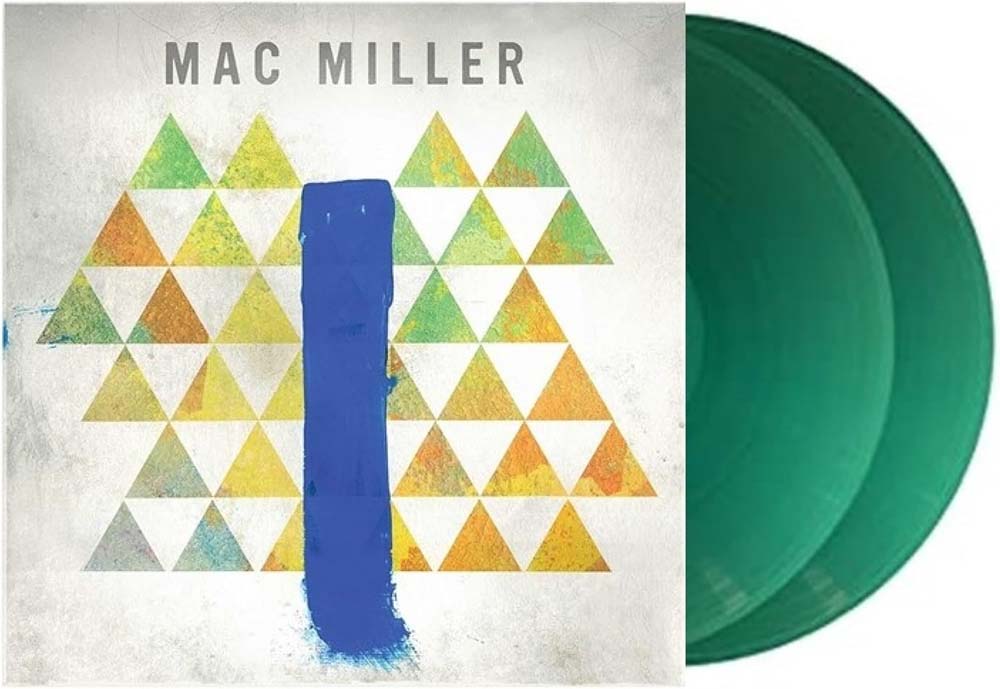 Mac Miller Blue Slide Park Vinyl LP Translucent Green Colour 2024