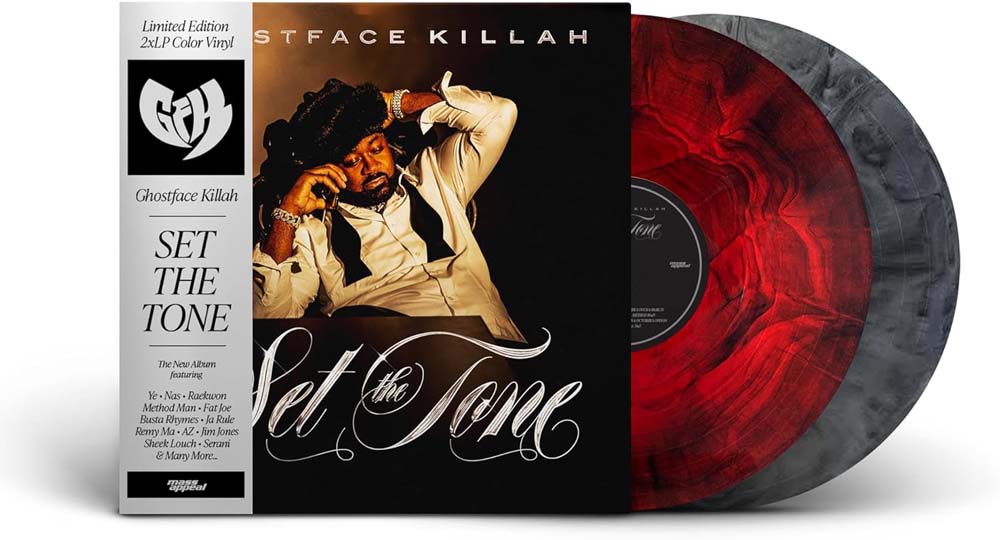 Ghostface Killah Set The Tone (Guns & Roses) Vinyl LP Marble Colour Due Out 13/09/24