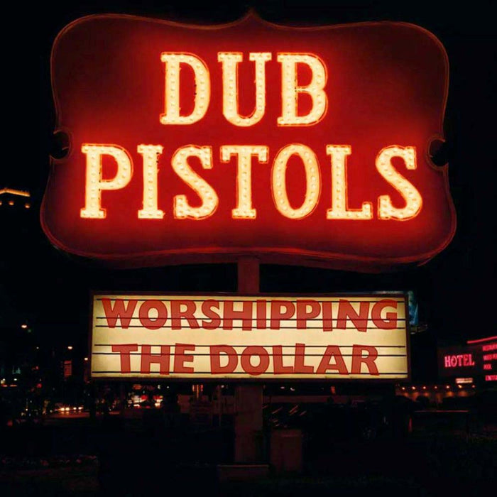 Dub Pistols Worshipping The Dollar Vinyl LP Blue/White Splatter Colour 2025