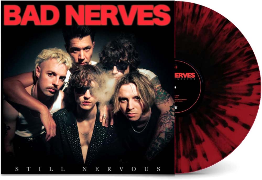 Bad Nerves Still Nervous Vinyl LP Red & Black Splatter Colour 2025