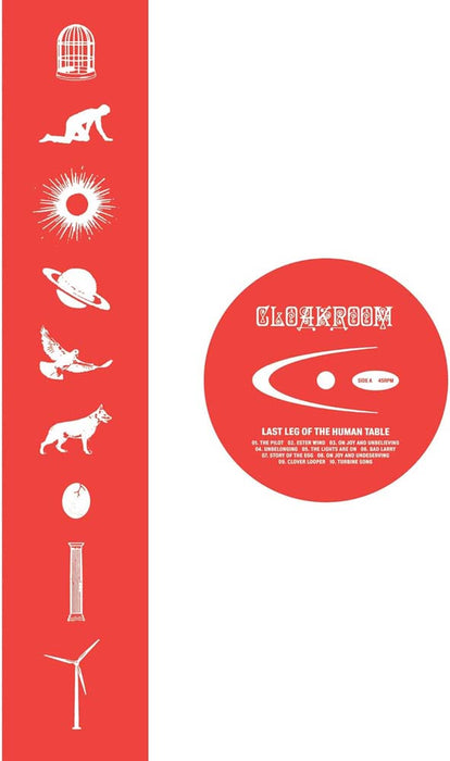 Cloakroom Last Leg Of The Human Table Vinyl LP Clear w/Silver Glitter 2025