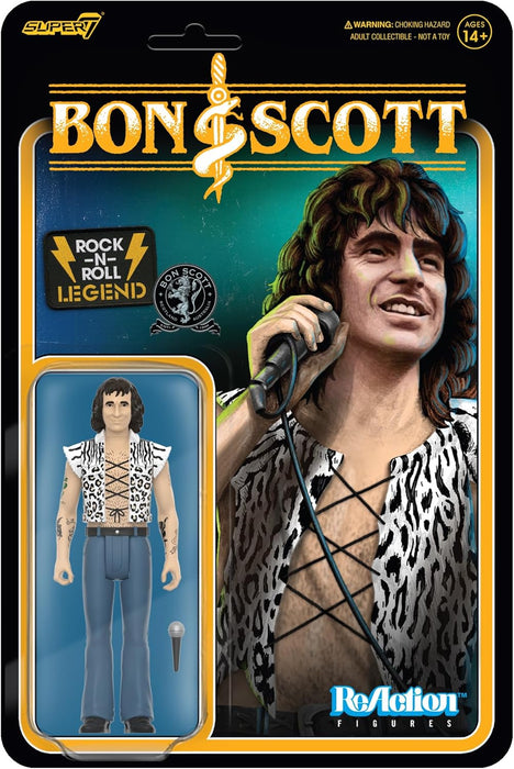 Super7 Bon Scott AC/DC Reaction Figure Wave 02