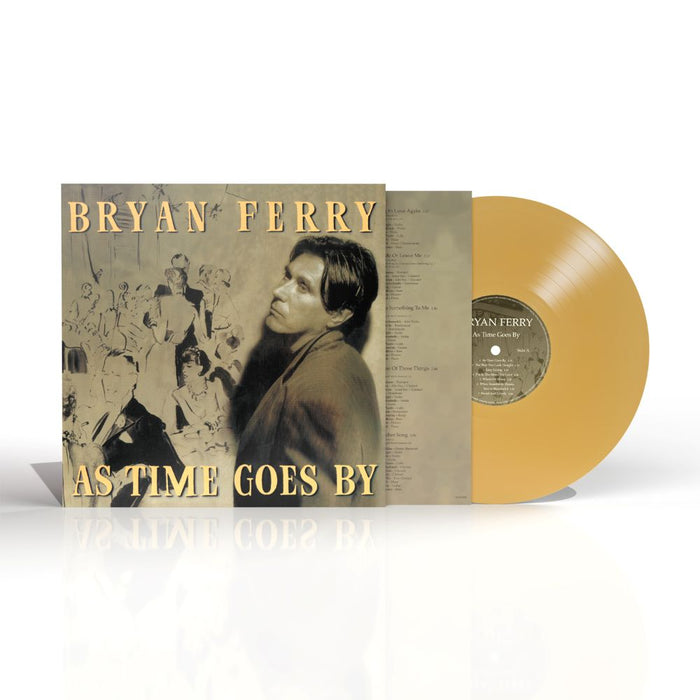 Bryan Ferry As Time Goes By Vinyl LP Gold Colour 2025