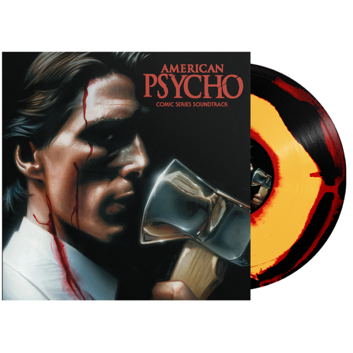 American Psycho Comic Series Soundtrack Vinyl LP Apple Red, Beer & Black Galaxy Colour 2024