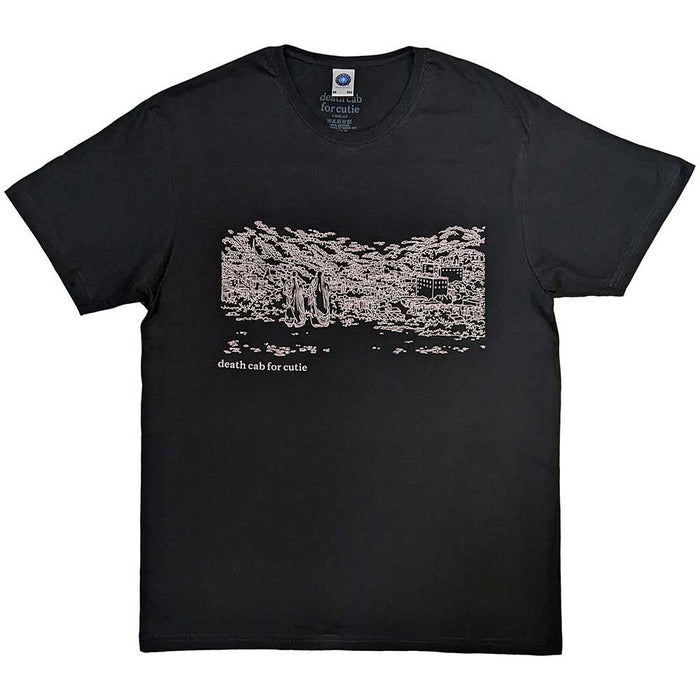 Death Cab For Cutie Acoustic Charcoal Grey Large T-Shirt